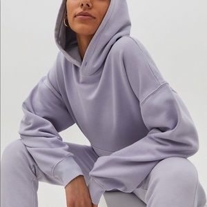 Aritzia TNA cozy fleece perfect hoodie
